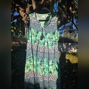 Old Navy Tropical Sleeveless SUN Dress